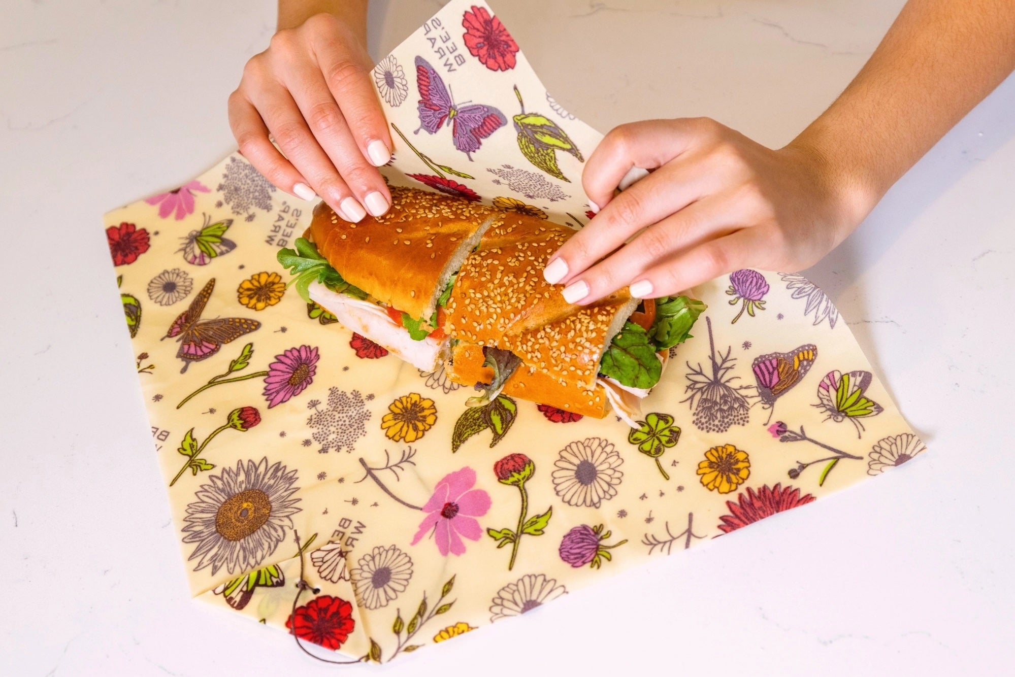 Beeswax Sandwich Wrap (Vegan Wax) - Meadow Magic