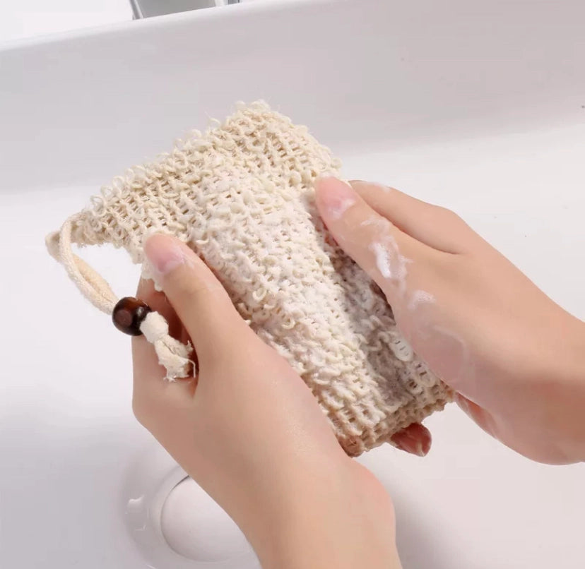 Plant Based Exfoliating Soap Saver Pouch