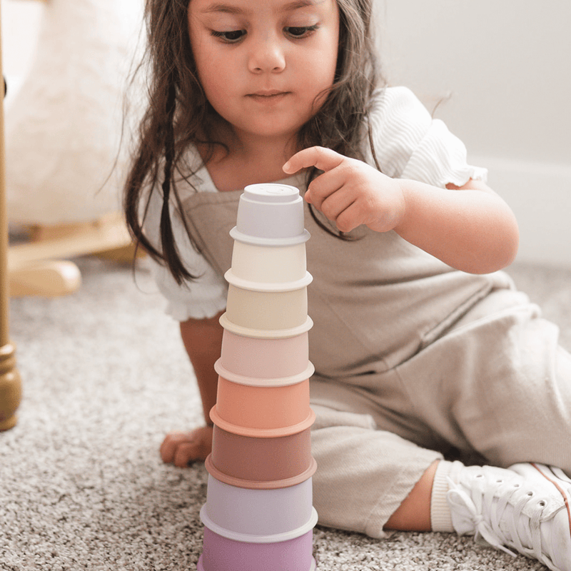 Silicone Stacking Cups