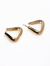Lyle Medium Triangle Hoops