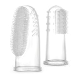 Haakaa Silicone Finger Toothbrush Set - 2 pack (Small & Large)