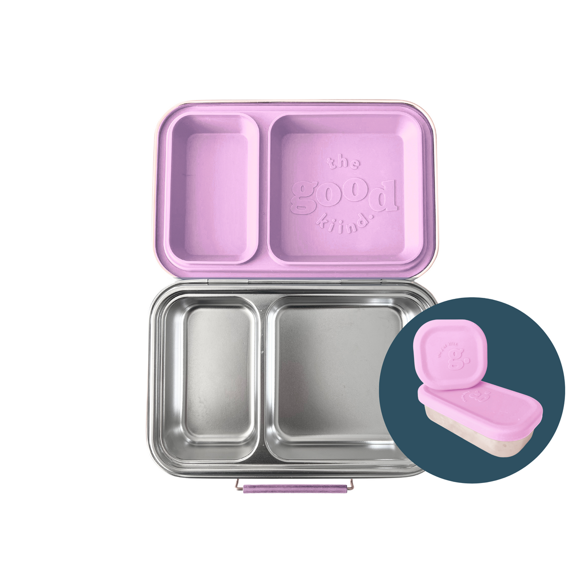 The Snacker™ - Stainless Steel Lunch box