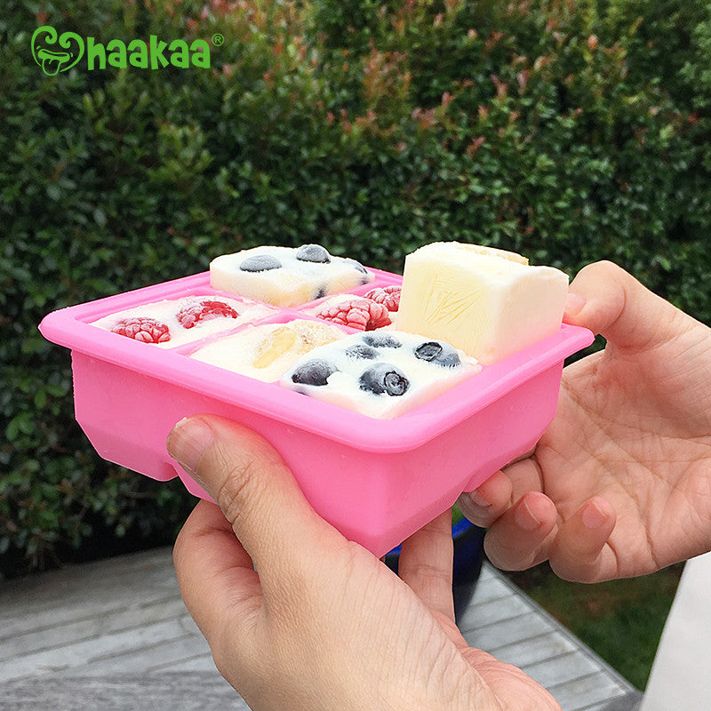 Haakaa Baby Food and Breast Milk Freezer Tray (5 color options)