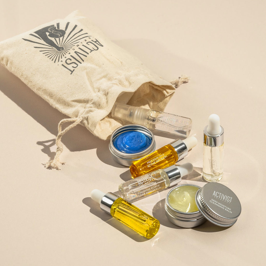 (Activist) Skincare Refillable Trial & Travel Kit