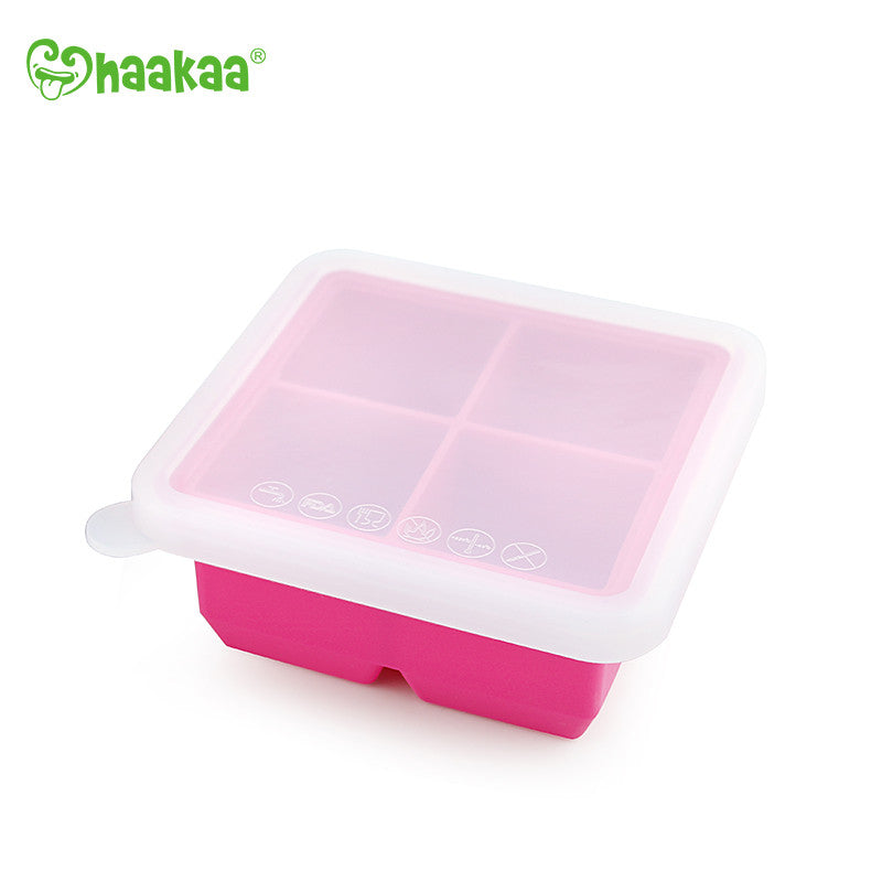 Haakaa Baby Food and Breast Milk Freezer Tray (5 color options)