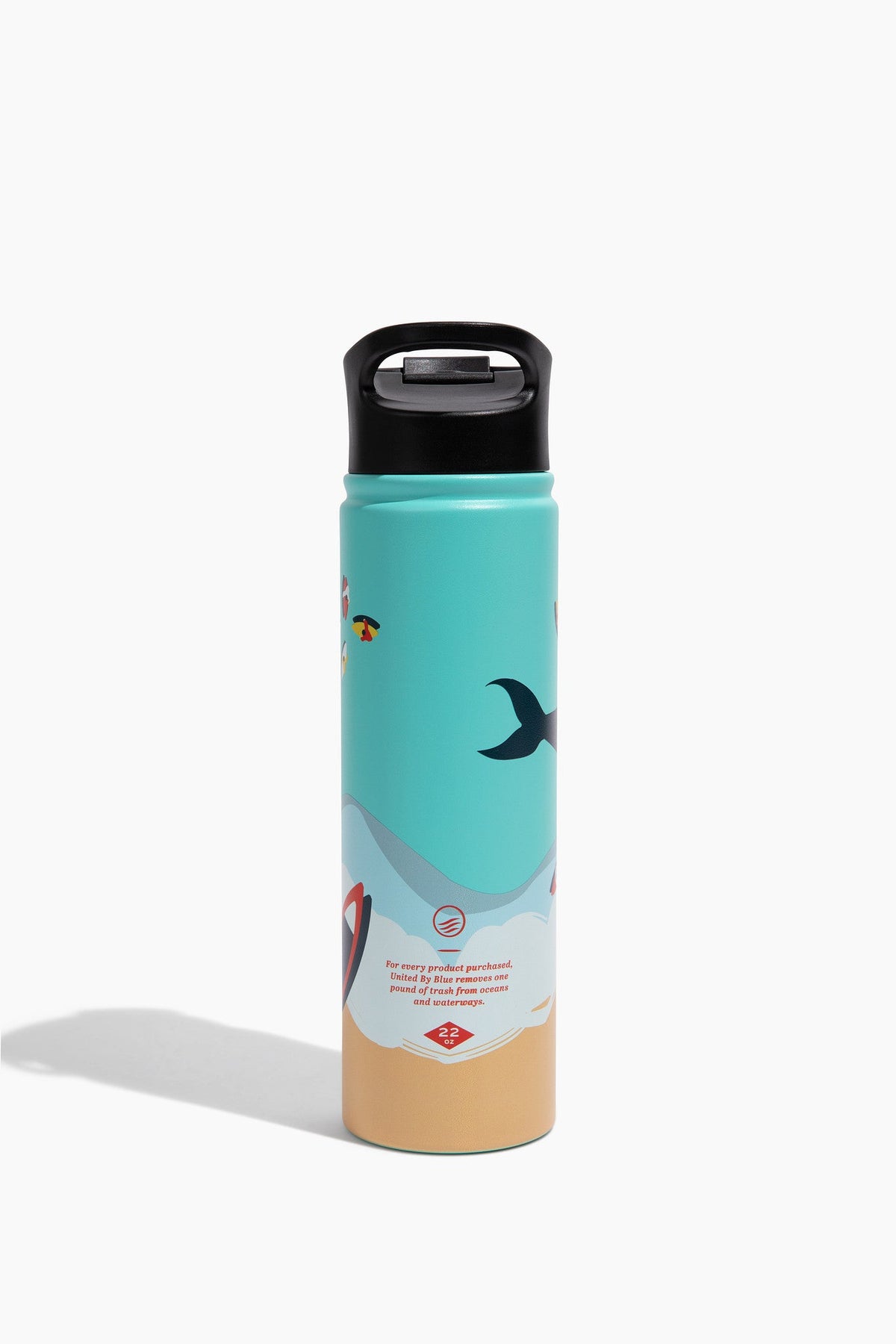 Insulated Stainless Steel Bottle - 22 Oz