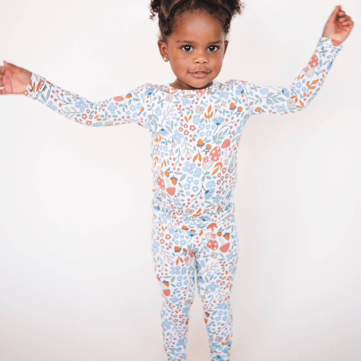 Toddler 2-Piece Bamboo Set - Fall Floral