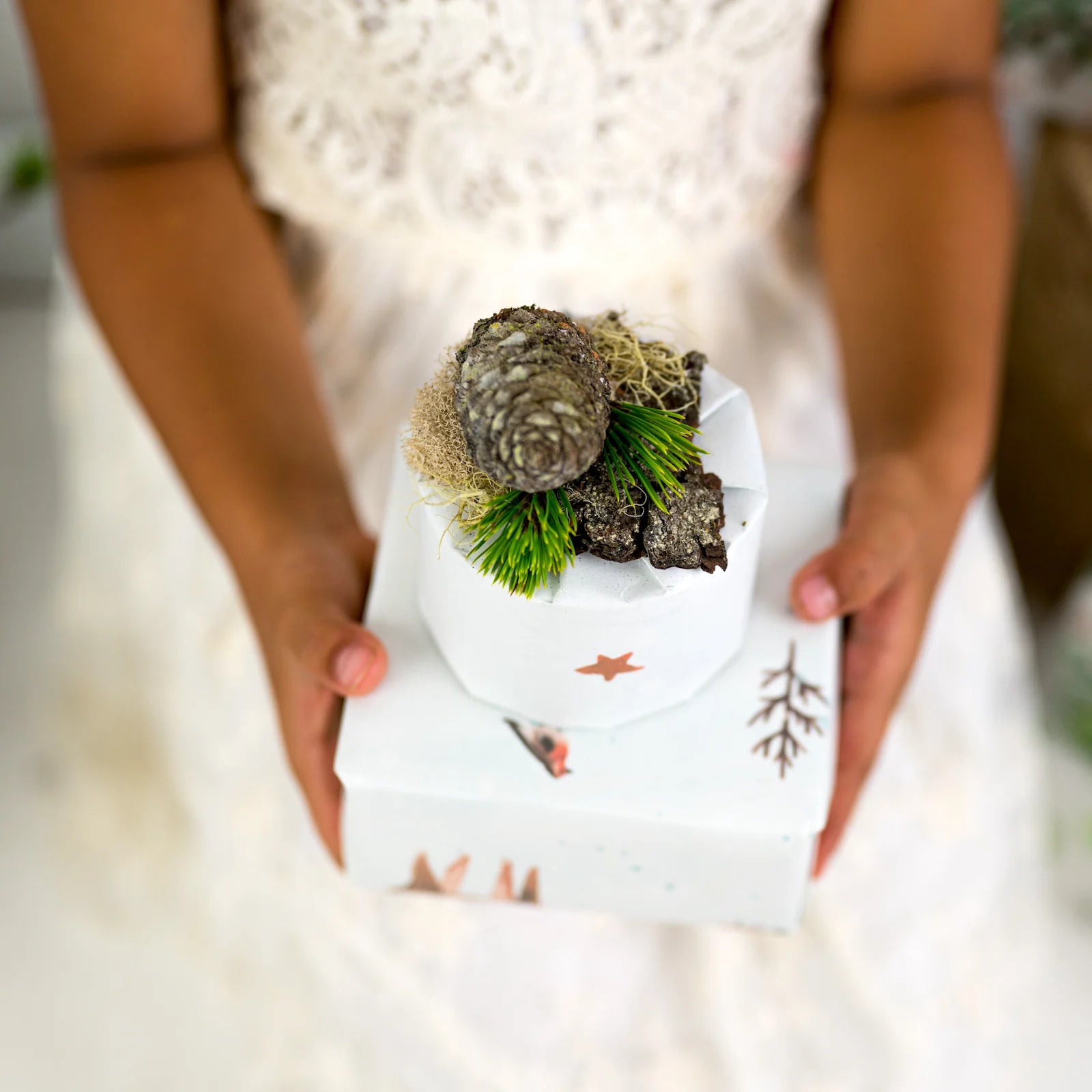 Winter Animals Eco Gift Wrap (Double Sided)