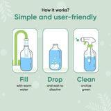 Starter Home Cleaner Kit - Complete 3-in-1 Eco Cleaning Kit