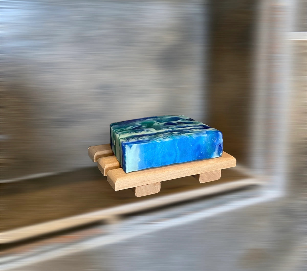 Handcrafted Repurposed Red Alder Wood Soap Dish