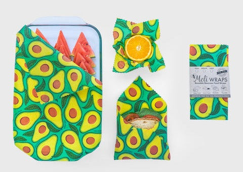 Meli Wraps Beeswax Food Wrap - Avocado