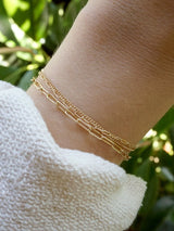 Recycled 14K Gold Barely There Bracelet