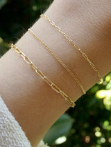 Recycled 14K Gold Barely There Bracelet