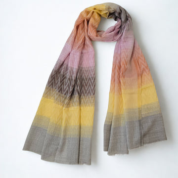 Pure Cashmere Scarf - At the Beach