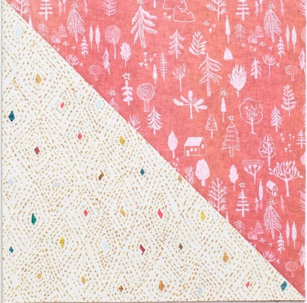 Cozy Cabins Eco Gift Wrap (Double Sided)
