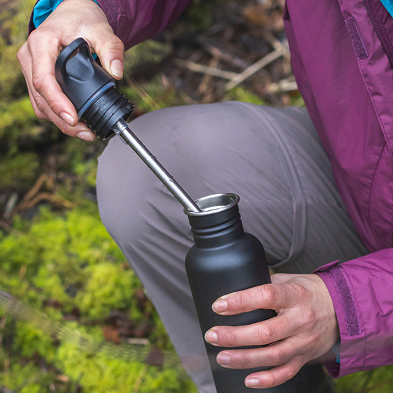 Stainless Steel Bottle with Flip Seal Sport Cap - 27 oz