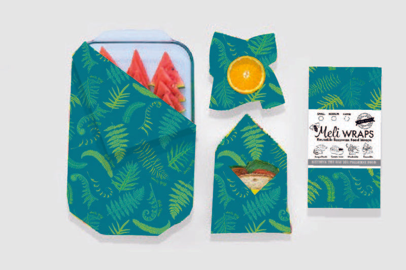 Meli Wraps Beeswax Food Wrap - Fern