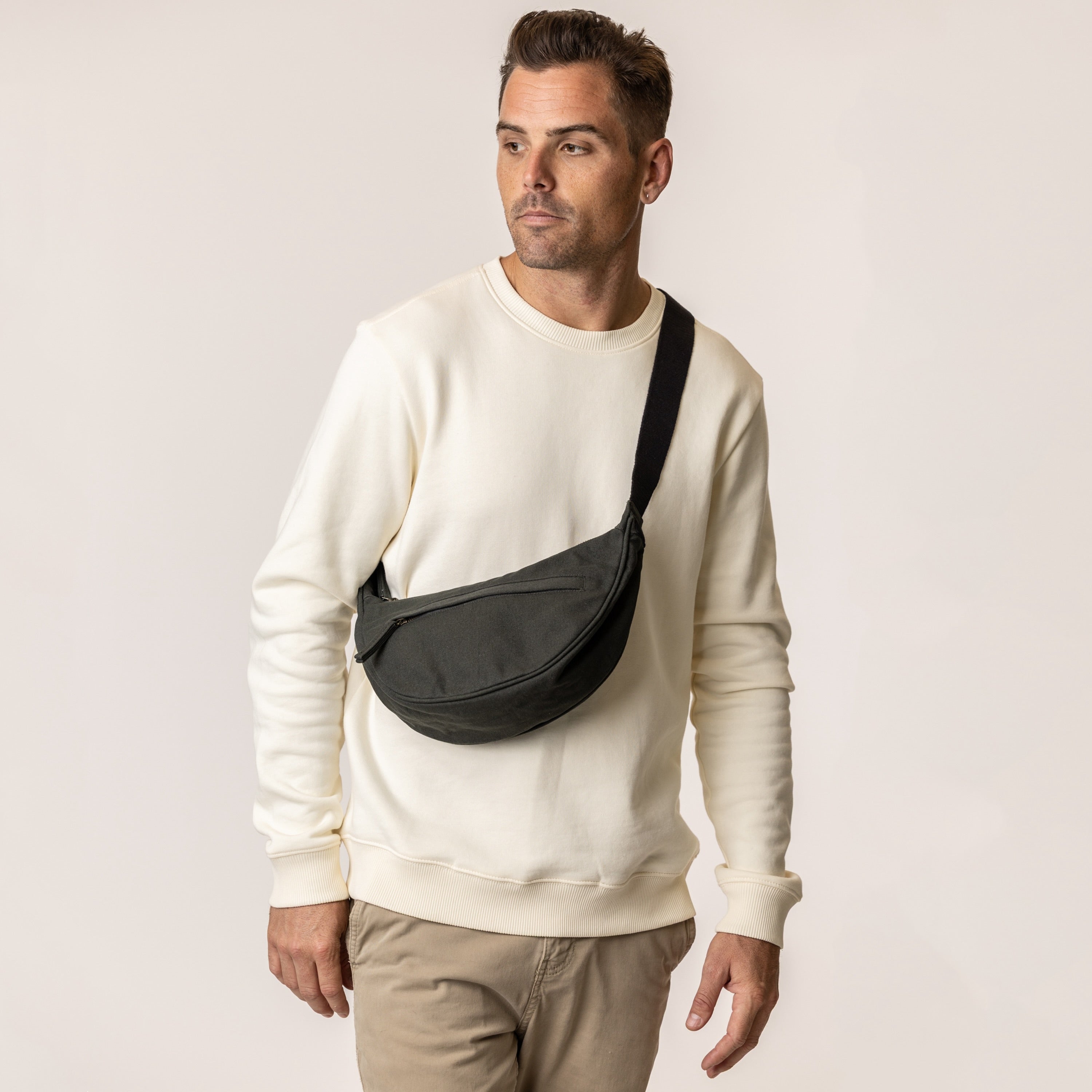 Organic Cotton Crossbody Bag