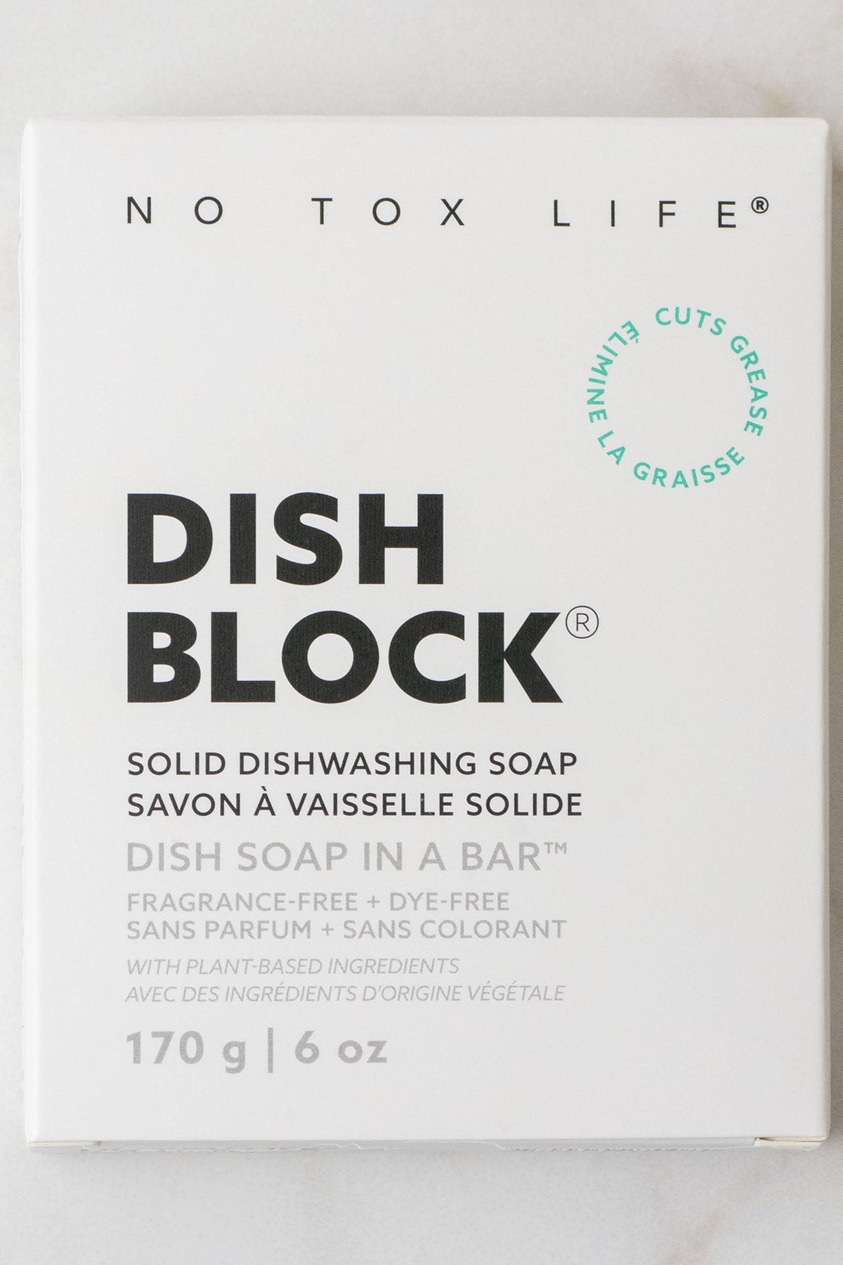 Solid Dish Soap - 6 oz bar