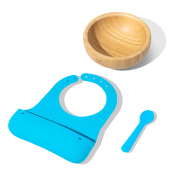 Roll & Go Silicone Bib Gift Set (9 color options)