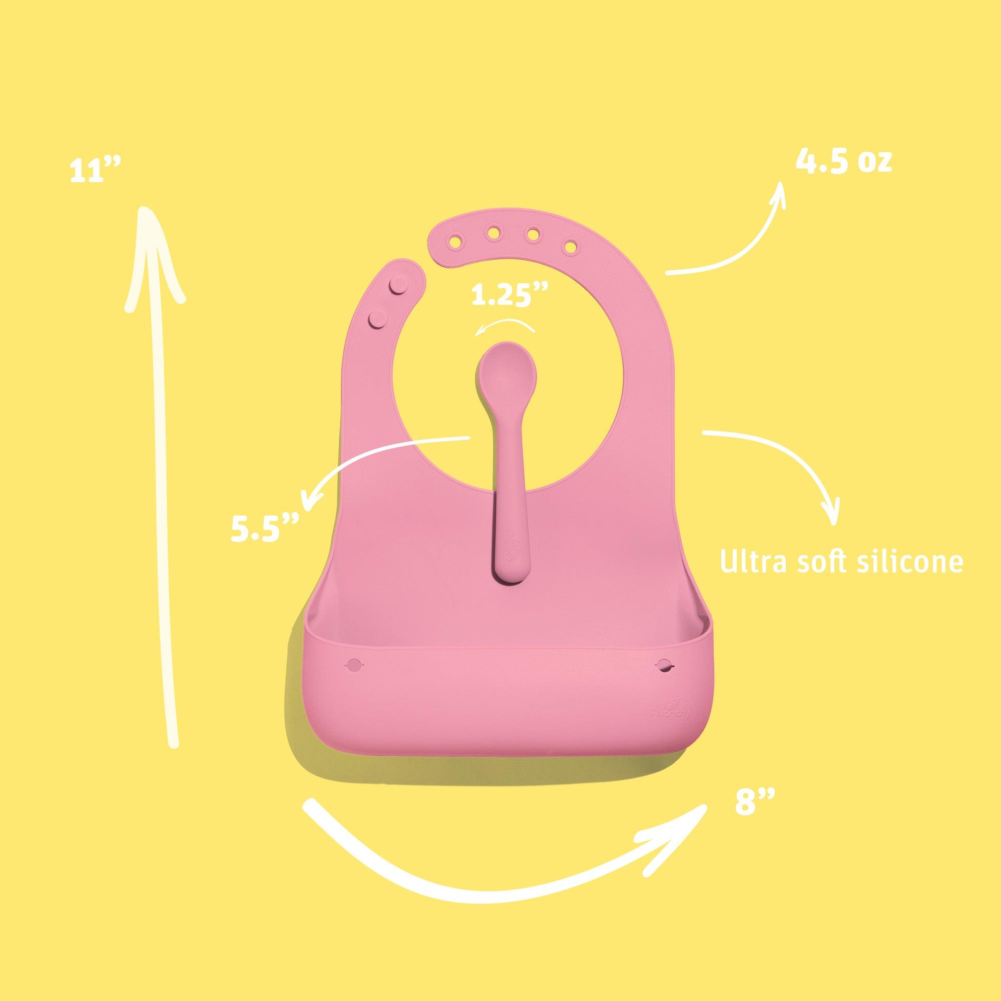 Roll & Go Silicone Bib Gift Set (9 color options)