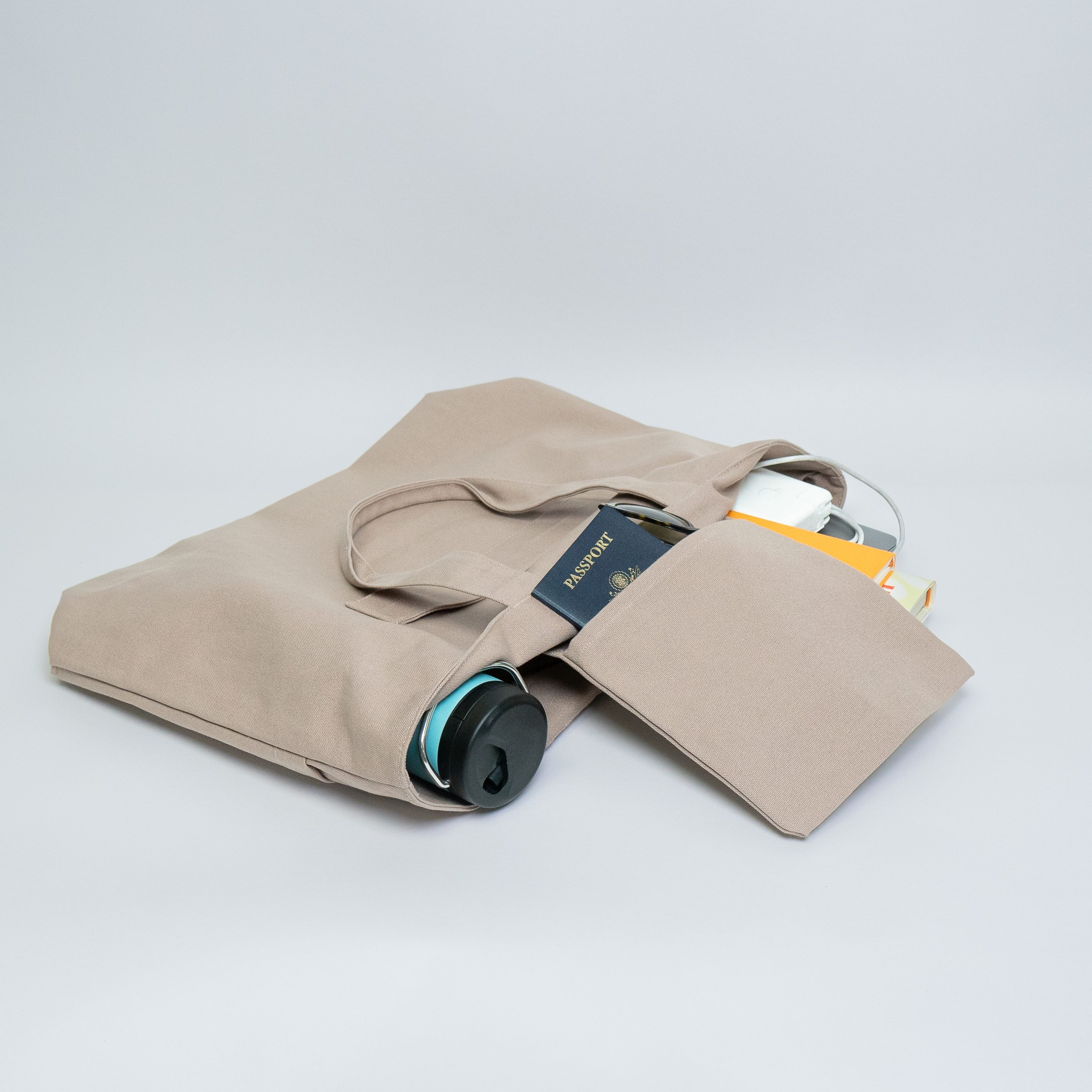 Travel Tote Bag with Sleeve (3 Color Options)