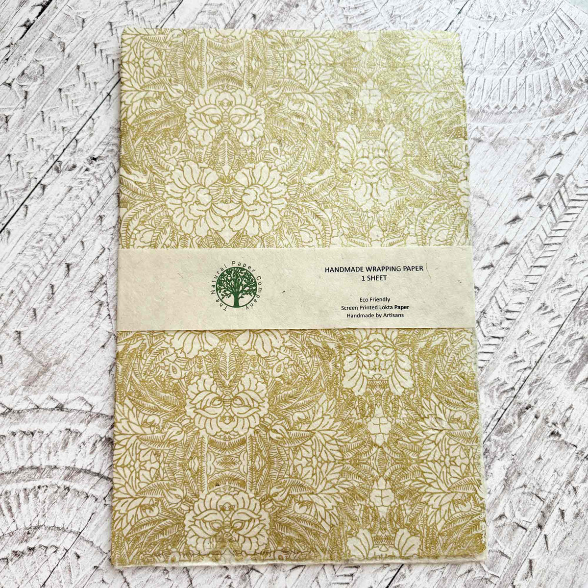 Handmade Lokta Wrapping Paper - Fiore