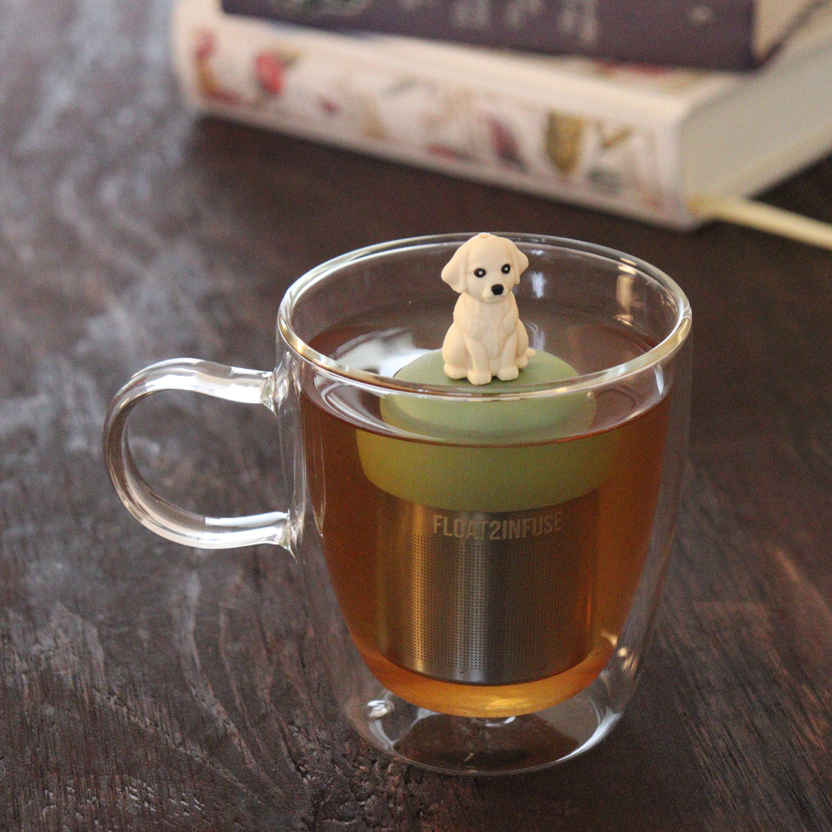 Floating Tea Infuser - Golden Retriever