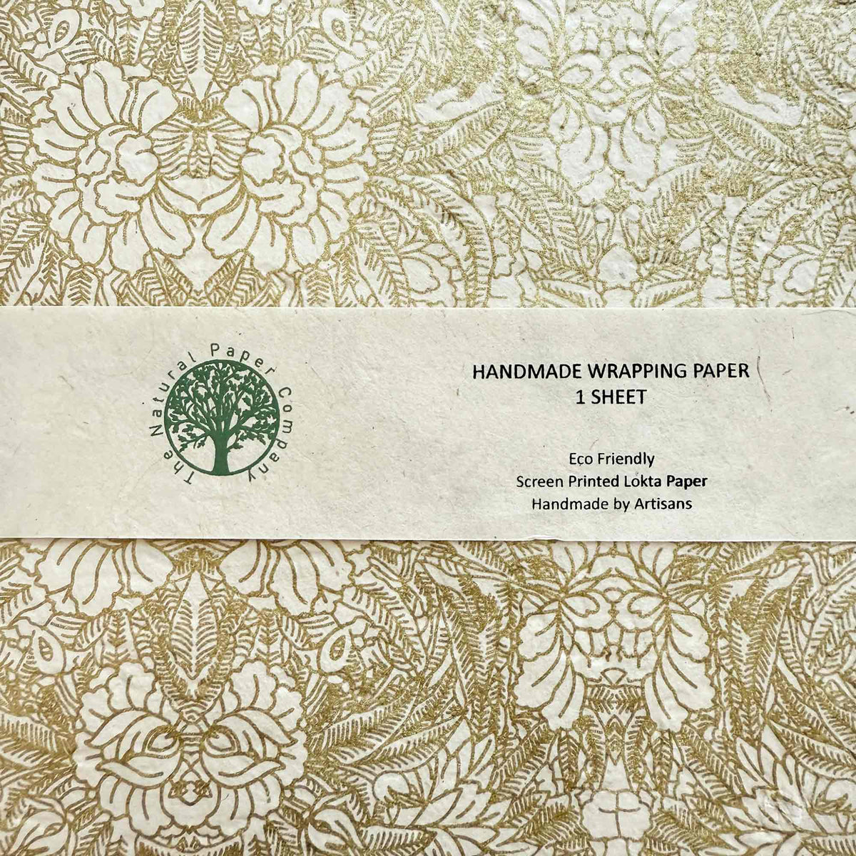Handmade Lokta Wrapping Paper - Fiore