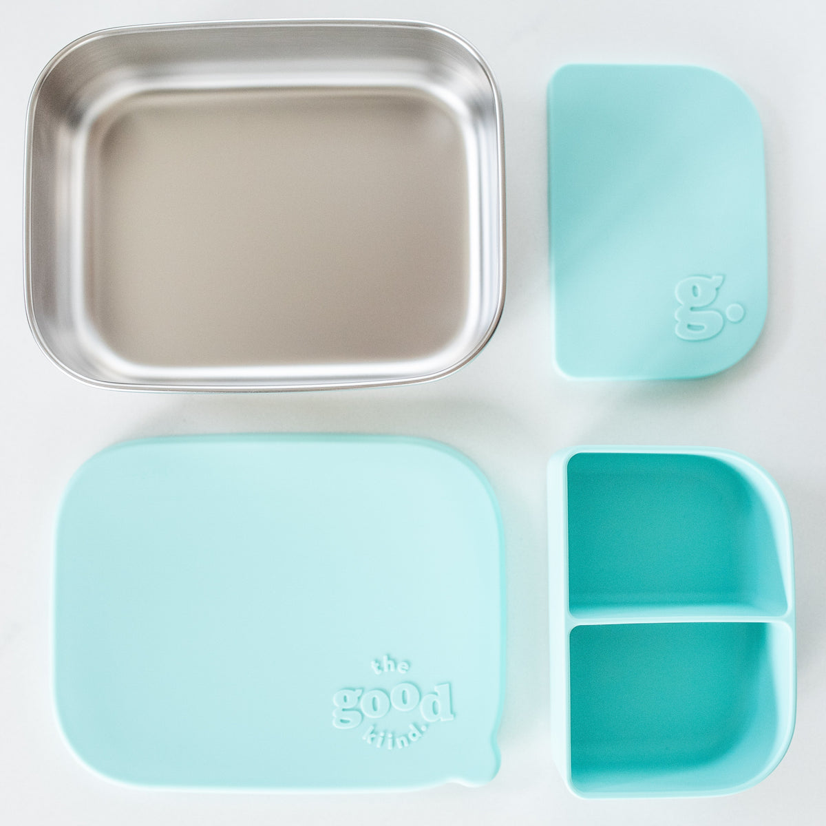 Bento Box with Removable Silicone Pod