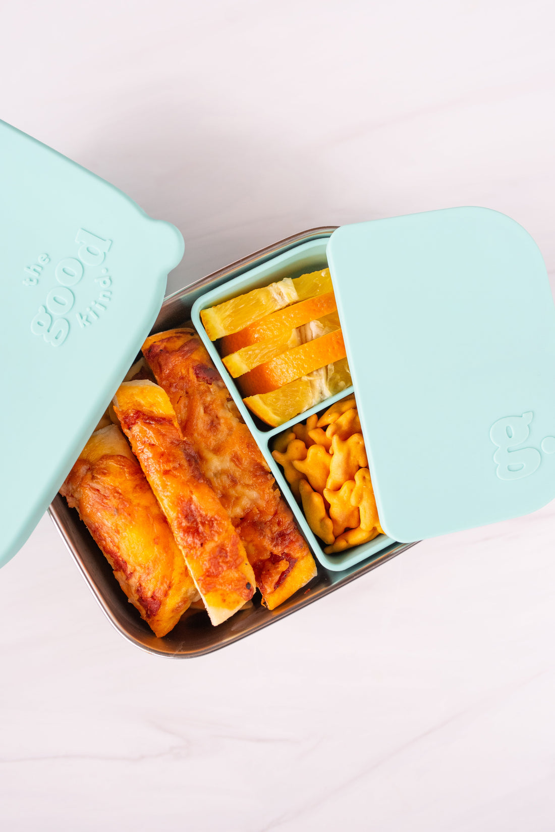 Bento Box with Removable Silicone Pod