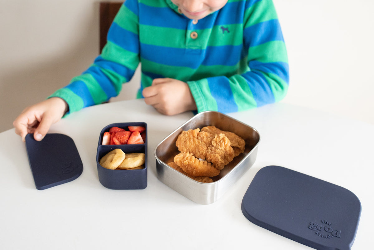 Bento Box with Removable Silicone Pod