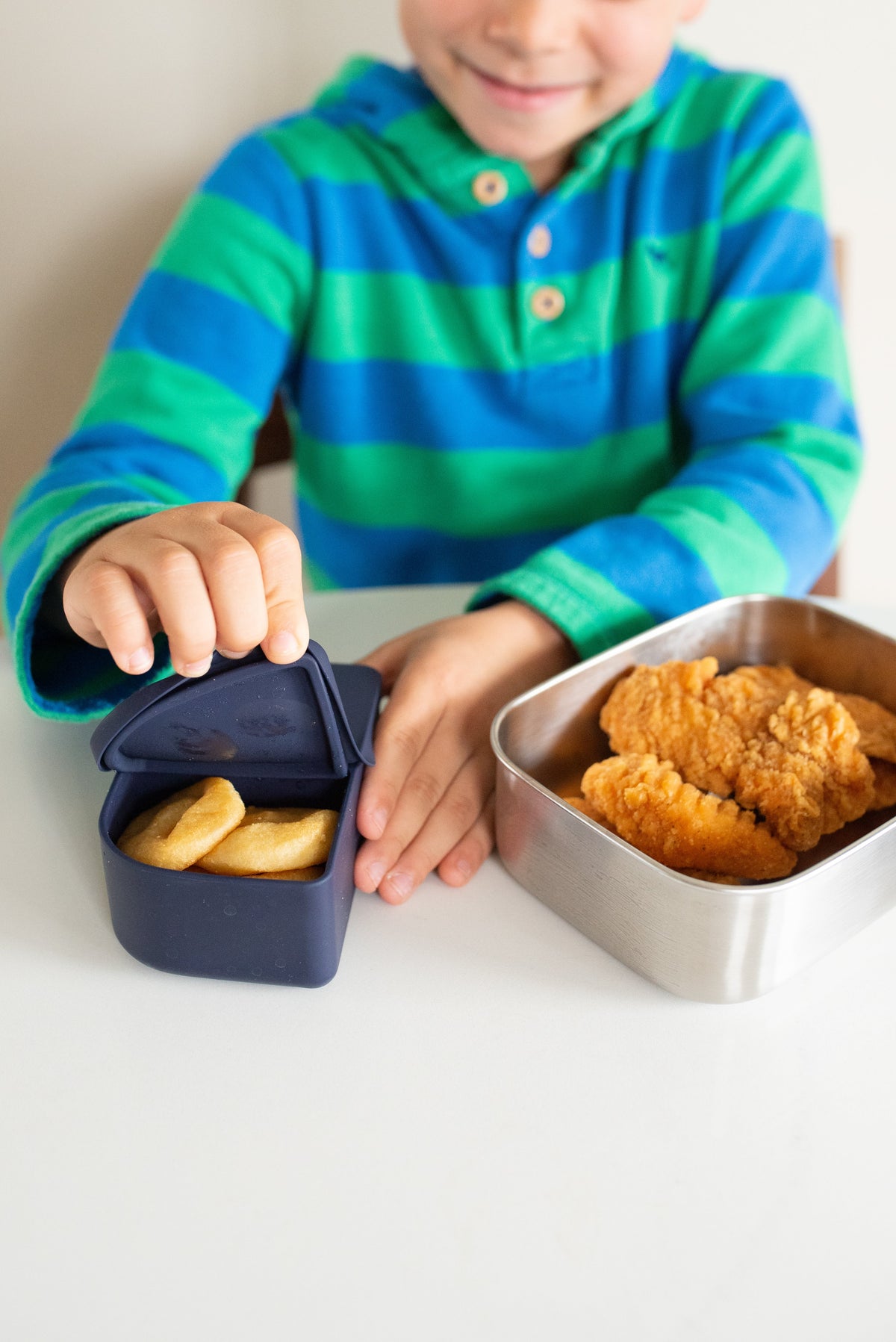 Bento Box with Removable Silicone Pod