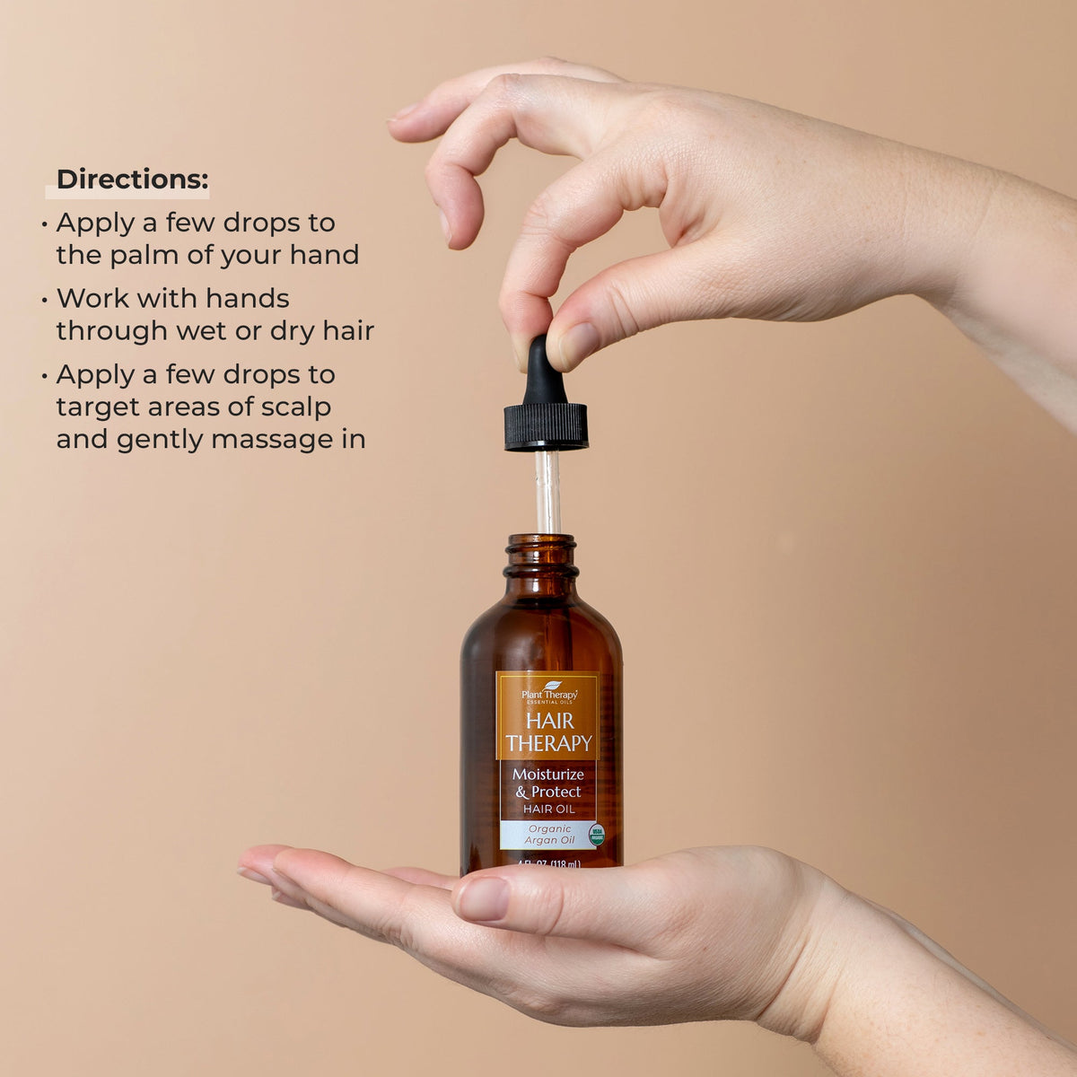 Plant Therapy Moisturize & Protect Hair Oil