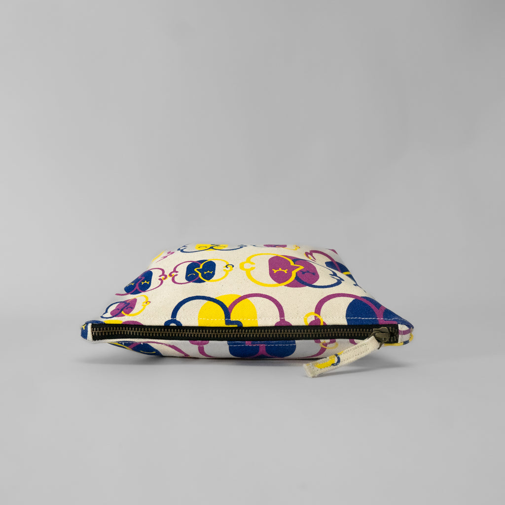 Eco friendly Makeup Bag (14 Color Options)