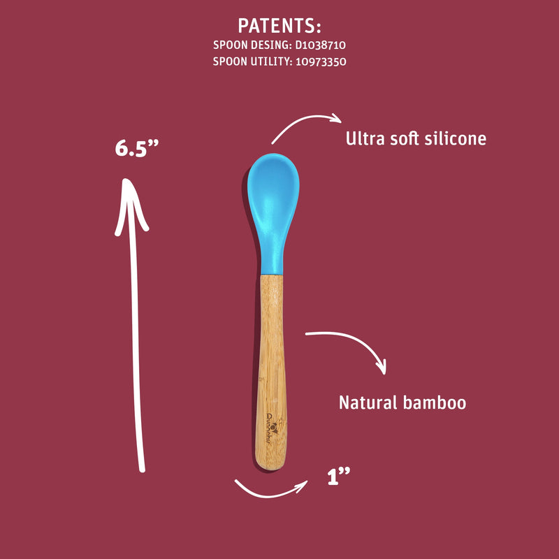 Baby Utensils - Pack of 3 (3 color options)