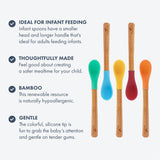 Baby Utensils - Pack of 3 (3 color options)