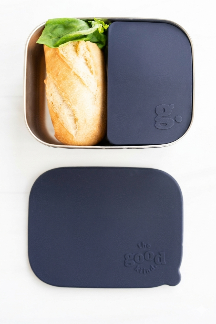 Bento Box with Removable Silicone Pod