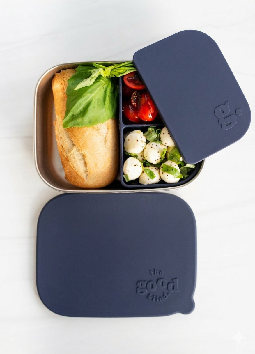 Bento Box with Removable Silicone Pod