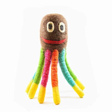 Otis the Octopus Eco Wool Pet Toys