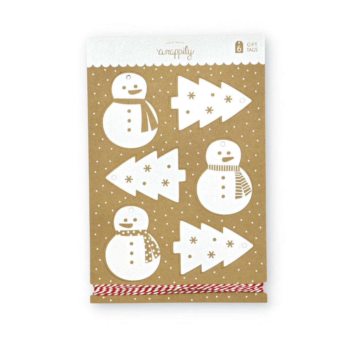 Snow Scenes Gift Tags