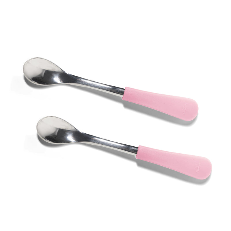 Stainless Steel Infant Spoons - Thin & Long (8 color options)