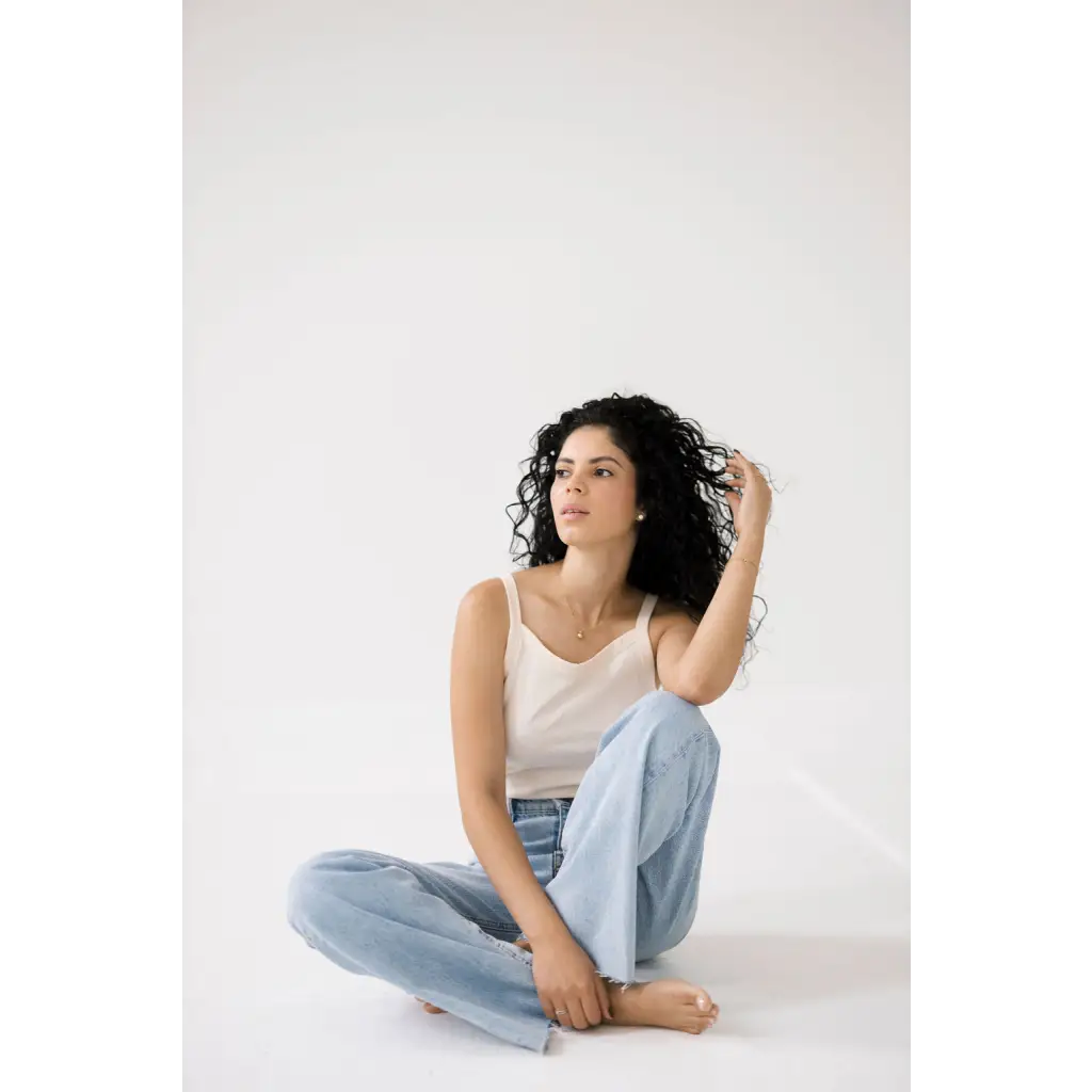 Natural Organic Cotton Mom Tank