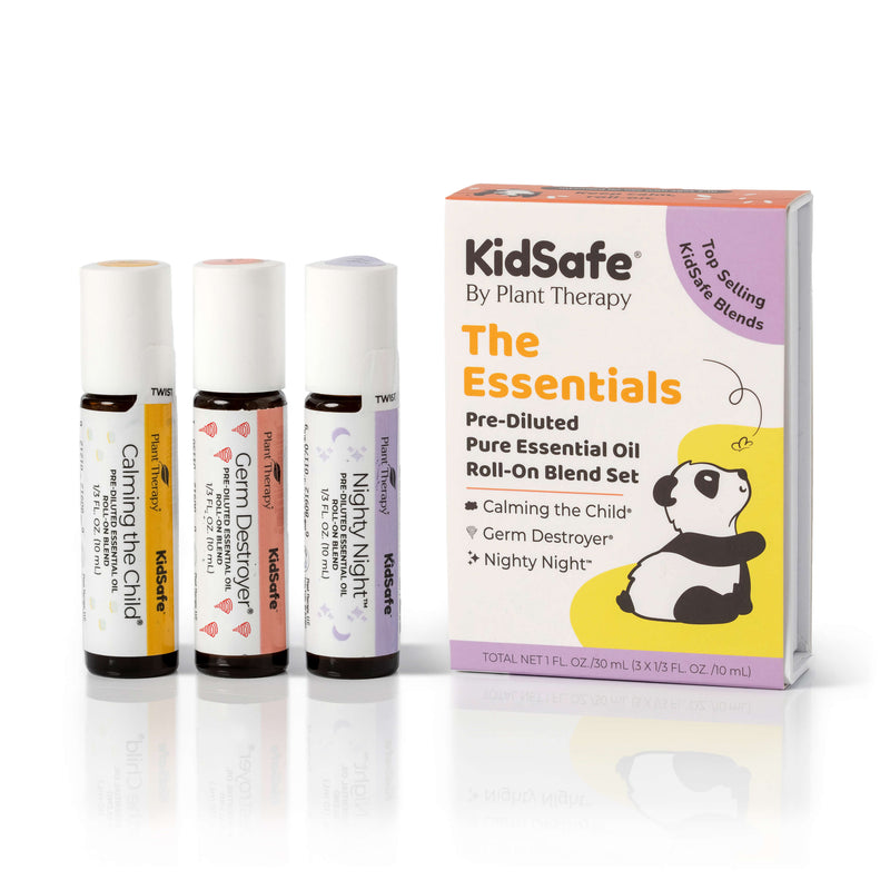 Plant Therapy KidSafe Essentials Roll-On 3 Set