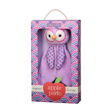 Patterned Blankies - Purple Owl