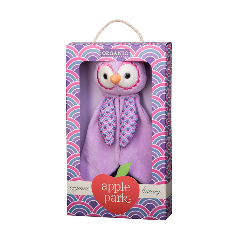 Patterned Blankies - Purple Owl