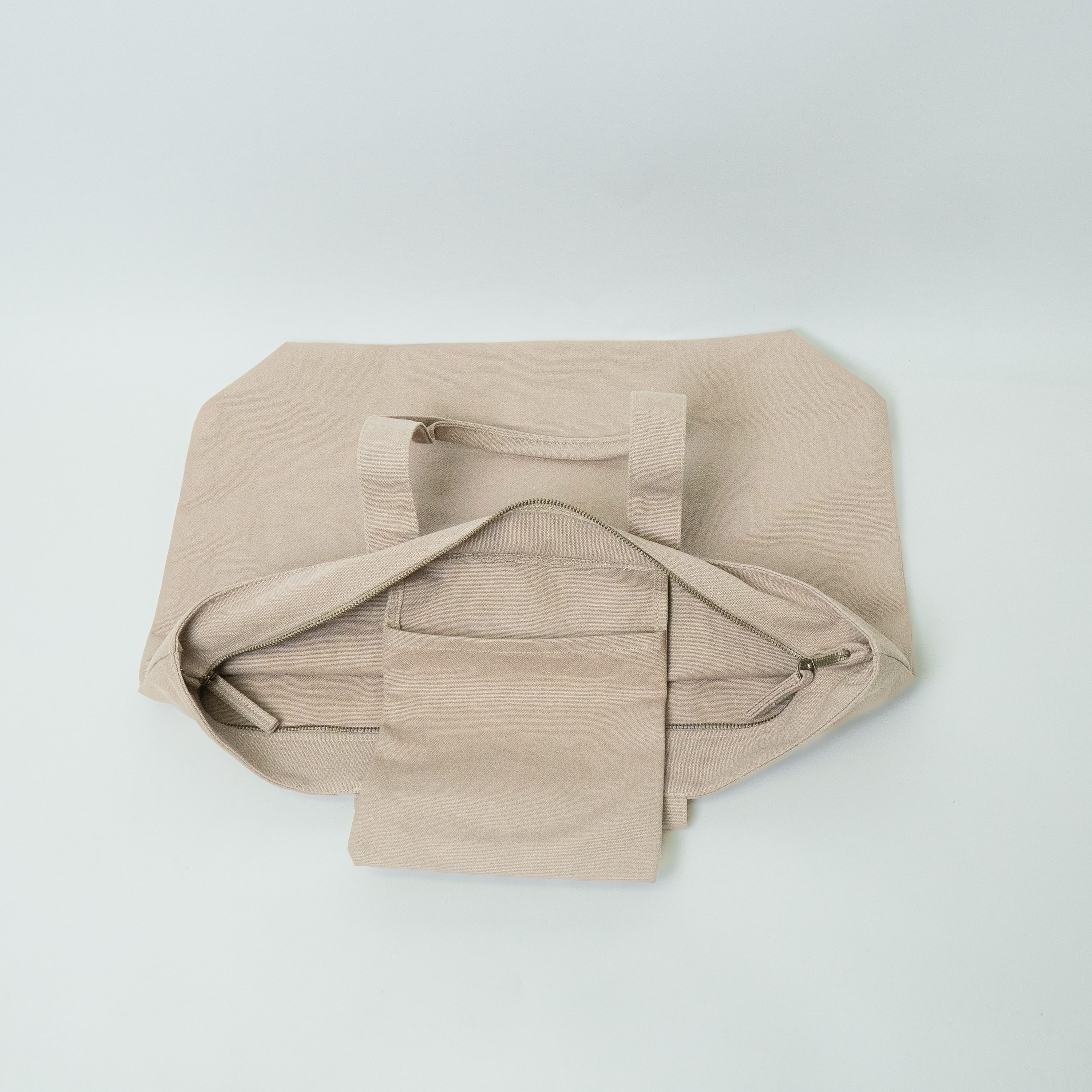 Travel Tote Bag with Sleeve (3 Color Options)