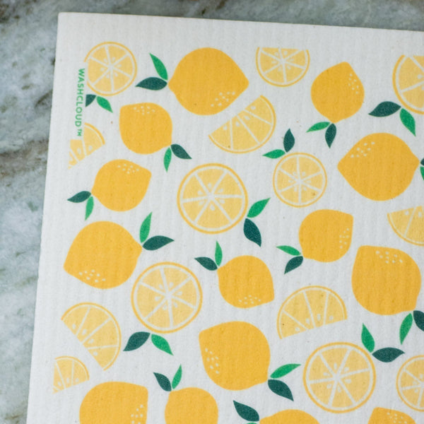 WASHCLOUD® - Swedish Dish Cloth - Fresh Squeezed Lemons