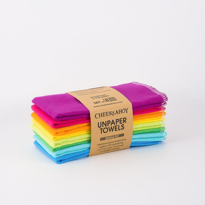 Rainbow Unpaper Towels