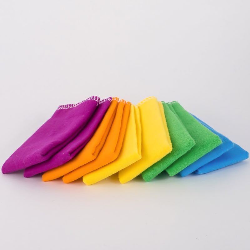 Rainbow Reusable Cloth Wipes